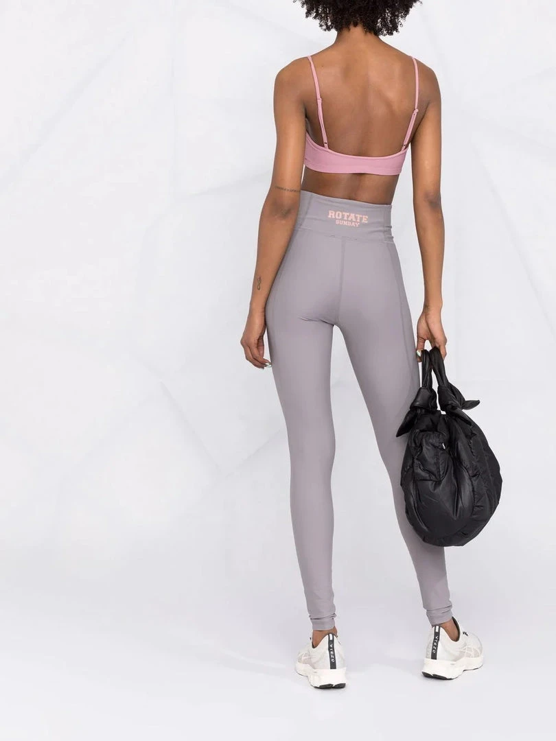 ROTATE Pink ‘Passio’ Logo Crop Top Clothing 8 ROTATE Pink ‘Passio’ Logo Crop Top Clothing