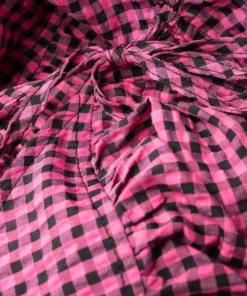 Ganni ‘Ruffled Collar Gingham Wrap Midi Dress’ 65 Ganni ‘Ruffled Collar Gingham Wrap Midi Dress’