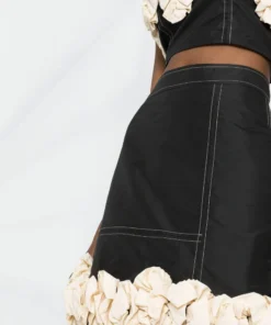 Ganni 'Ruffled Trim Skirt'