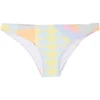 Self Portrait Beachwear 'Abstract Geometric Bikini Bottoms'