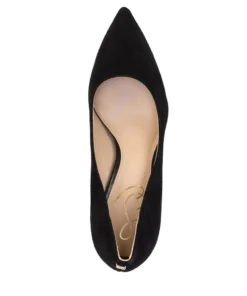 Sam Edelman Black 'Hazel' Suede Court Heels