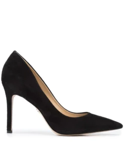 Sam Edelman Black 'Hazel' Suede Court Heels