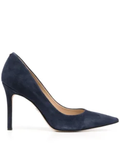 Sam Edelman Shoes Navy 'Hazel' Suede Court Heels