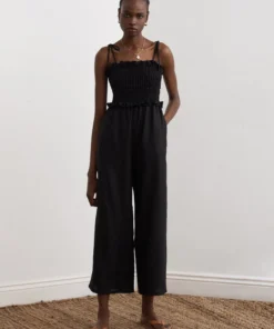 Sancia Black ‘Aerin’ Jumpsuit Clothing