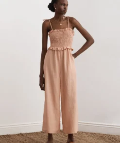 Sancia Dusty Pink ‘Aerin’ Jumpsuit Clothing