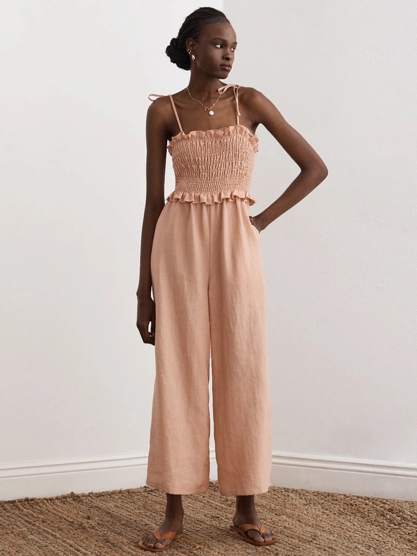 Sancia Dusty Pink ‘Aerin’ Jumpsuit Clothing 3 Sancia Dusty Pink ‘Aerin’ Jumpsuit Clothing