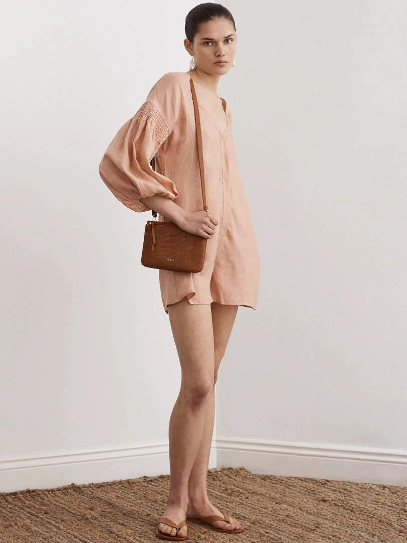 Sancia Dusty Pink ‘Dree’ Playsuit 4 Sancia Dusty Pink ‘Dree’ Playsuit