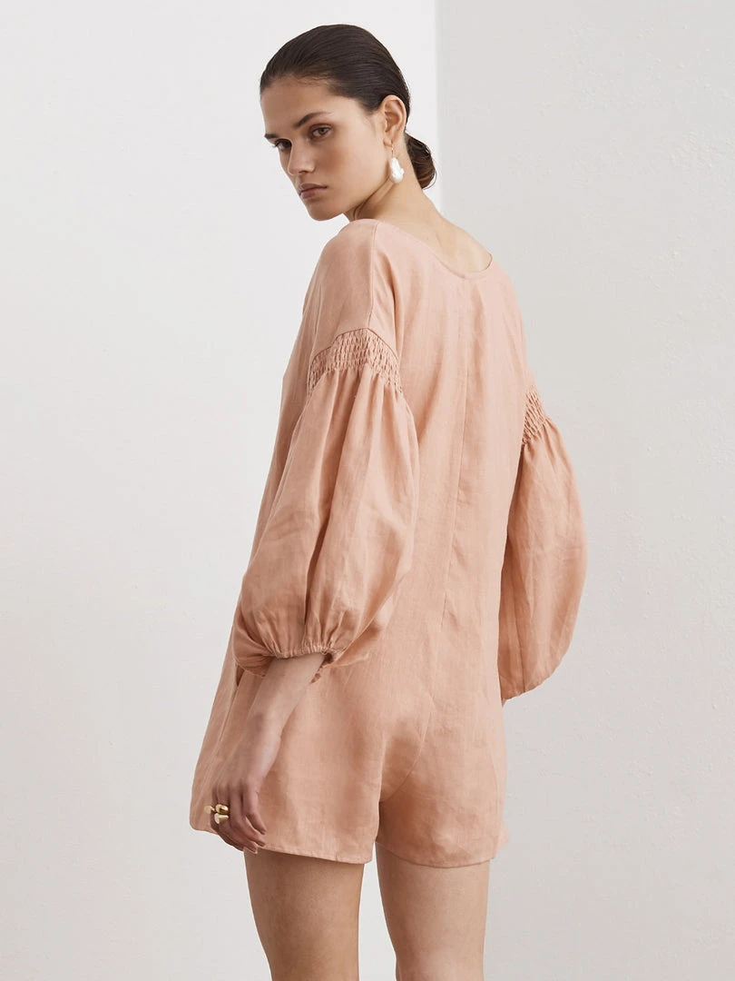 Sancia Dusty Pink ‘Dree’ Playsuit 5 Sancia Dusty Pink ‘Dree’ Playsuit