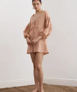 Sancia Dusty Pink ‘Dree’ Playsuit