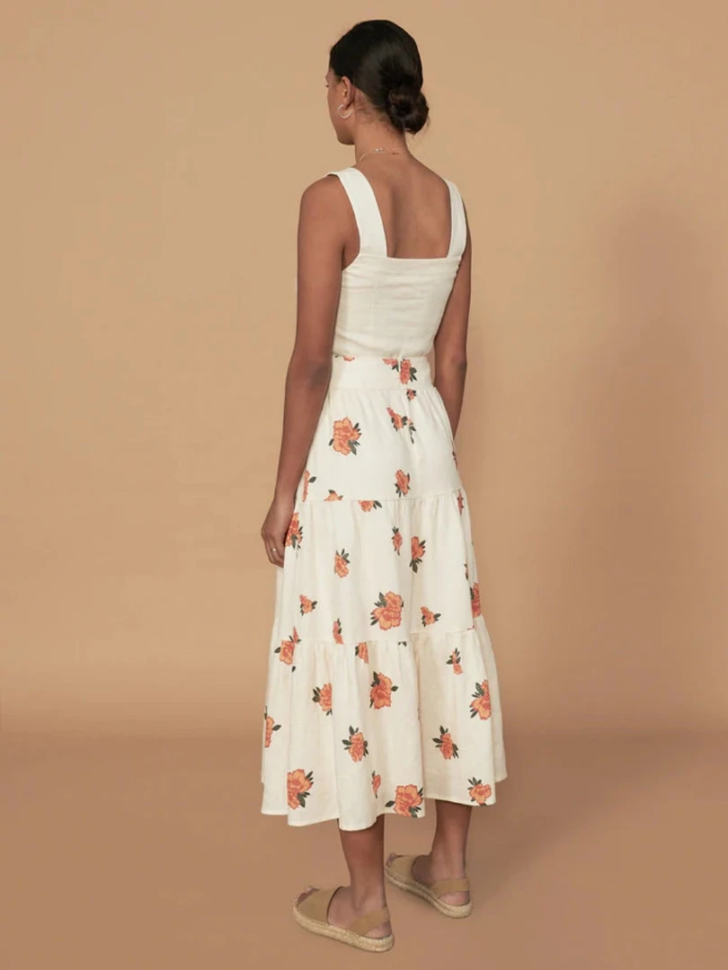 Sancia ‘Wynnie’ Floral Midi Skirt Clothing 5 Sancia ‘Wynnie’ Floral Midi Skirt Clothing