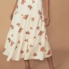 Sancia ‘Wynnie’ Floral Midi Skirt Clothing
