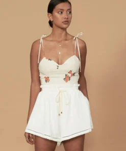 Sancia ‘Embla’ Cropped Floral Cami Top Clothing