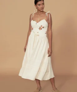 Sancia Clothing ‘Meera’ Linen Midi Skirt