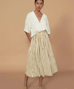 Sancia ‘Meera’ Stripe Midi Skirt 5 Sancia ‘Meera’ Stripe Midi Skirt