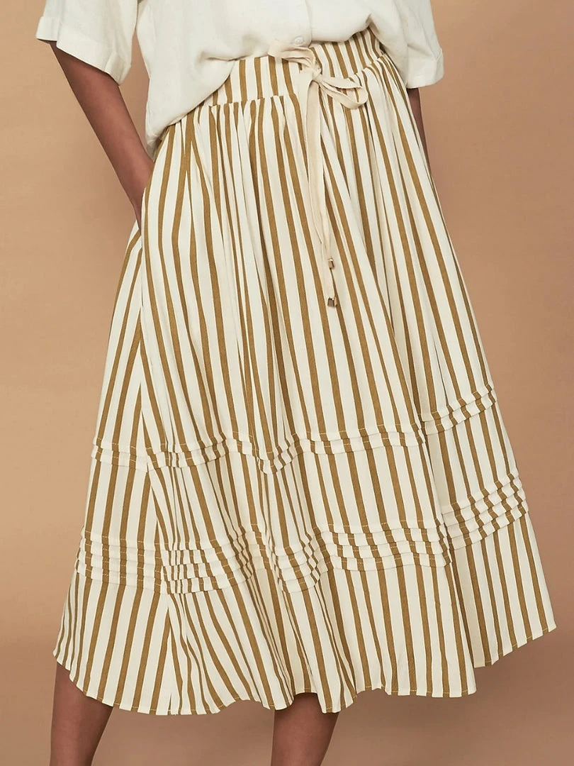 Sancia ‘Meera’ Stripe Midi Skirt 3 Sancia ‘Meera’ Stripe Midi Skirt