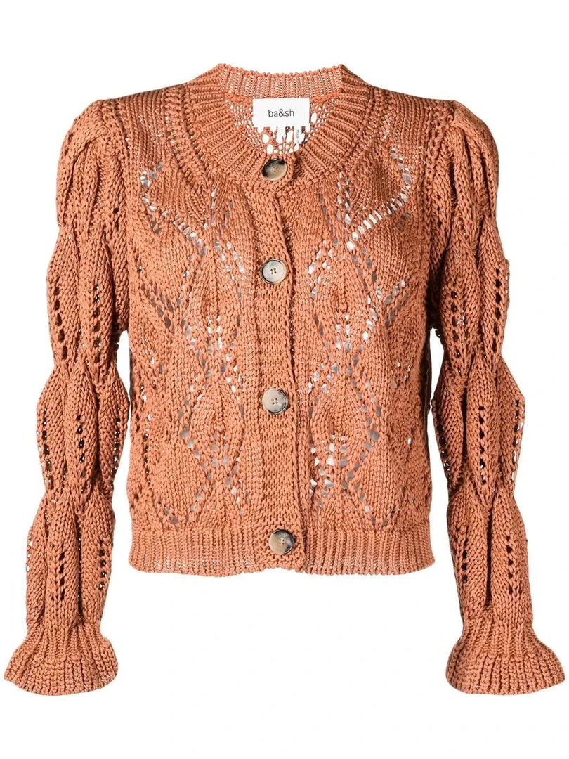 Ba&sh 'Sennay' Knitted Cardigan 3 Ba&sh 'Sennay' Knitted Cardigan