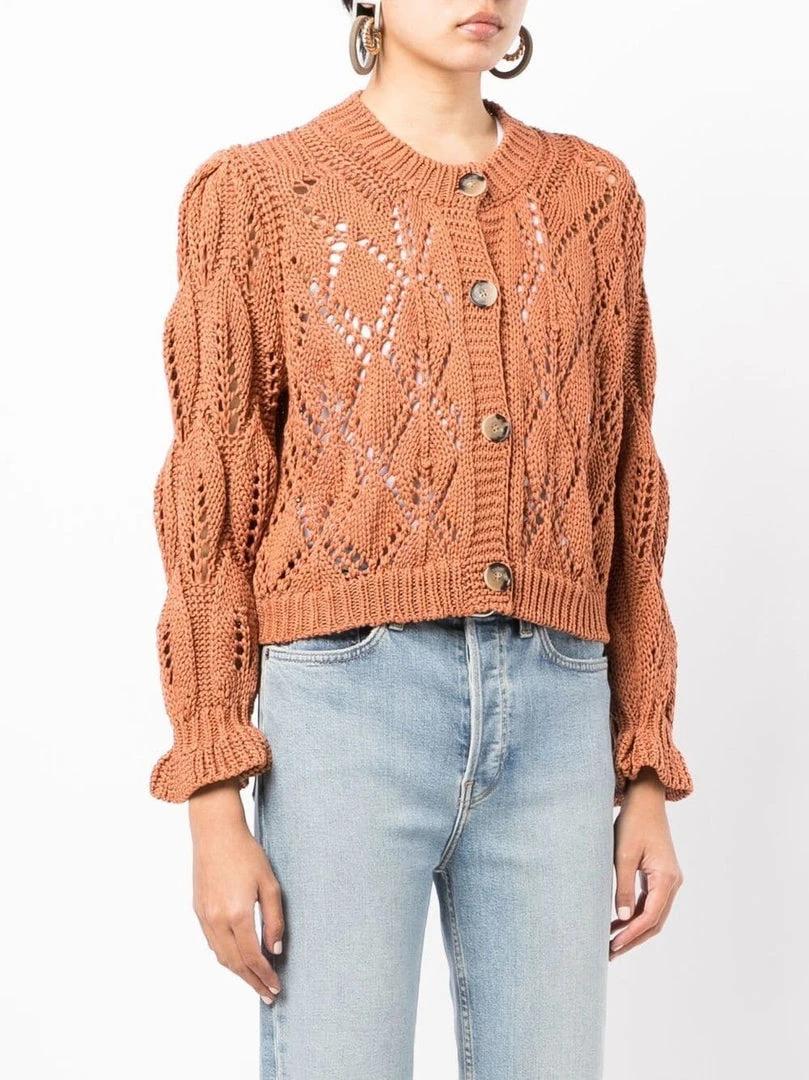 Ba&sh 'Sennay' Knitted Cardigan 5 Ba&sh 'Sennay' Knitted Cardigan