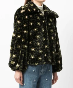 Shrimps Clothing 'Betty' Faux Fur Floral Jacket 9 Shrimps Clothing 'Betty' Faux Fur Floral Jacket