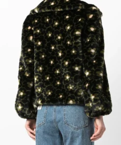 Shrimps Clothing 'Betty' Faux Fur Floral Jacket 10 Shrimps Clothing 'Betty' Faux Fur Floral Jacket