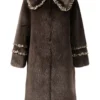 Shrimps 'Brandy' Long Faux Fur Coat Clothing