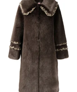 Shrimps 'Brandy' Long Faux Fur Coat Clothing