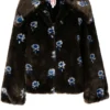 Shrimps ‘Casper’ Floral Faux Fur Jacket