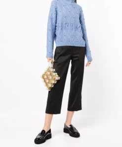 Shrimps Blue 'Cornelia' Bobble Logo Jumper Clothing