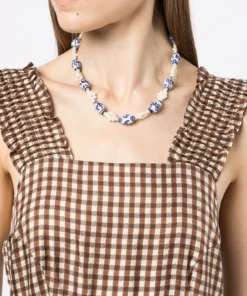 Shrimps Accessories 'Joline' Ceramic Pearl Necklace