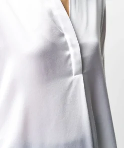 Vince White 'Silk Blouse' Clothing