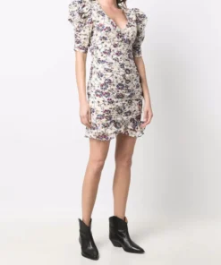 Isabel Marant Etoile 'Sireny' Floral Dress 9 Isabel Marant Etoile 'Sireny' Floral Dress