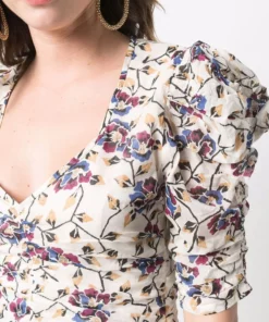 Isabel Marant Etoile 'Sireny' Floral Dress 11 Isabel Marant Etoile 'Sireny' Floral Dress