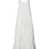 Rabens Saloner 'Siri' Voile Frill Long Dress