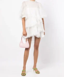 Stella Nova 'Skylar' Tiered Sheer Mini Dress