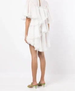 Stella Nova 'Skylar' Tiered Sheer Mini Dress