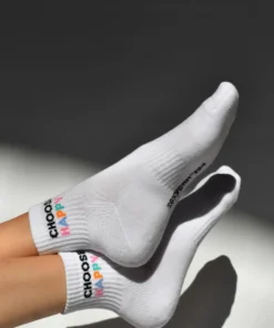 Soxygen Unisex ‘Choose Happy’ Ankle Socks