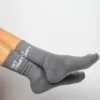 Soxygen Unisex Grey ‘Get Comfy’ Classic Socks Accessories