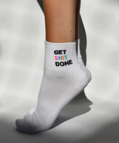Soxygen Unisex 'Get Shit Done’ Ankle Socks Accessories