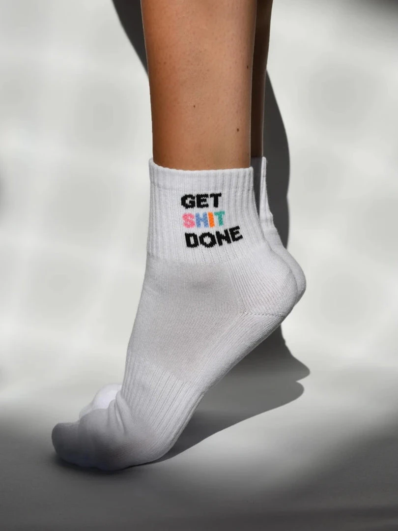 Soxygen Unisex 'Get Shit Done’ Ankle Socks Accessories 3 Soxygen Unisex 'Get Shit Done’ Ankle Socks Accessories