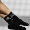 Soxygen Accessories Unisex Black ‘I Have Nothing To Wear’ Classic Socks