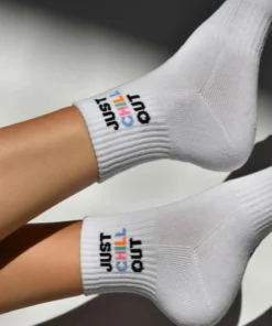 Soxygen Unisex ‘Just Chill Out’ Ankle Socks