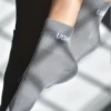Soxygen Unisex Grey ‘Ugh’ Ankle Socks