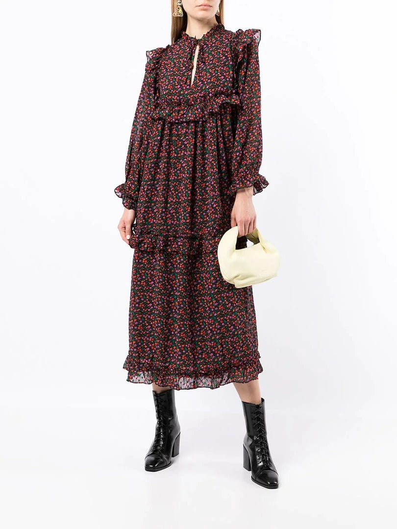 Stella Nova Clothing ‘Barbara’ Floral Print Midi Dress 4 Stella Nova Clothing ‘Barbara’ Floral Print Midi Dress