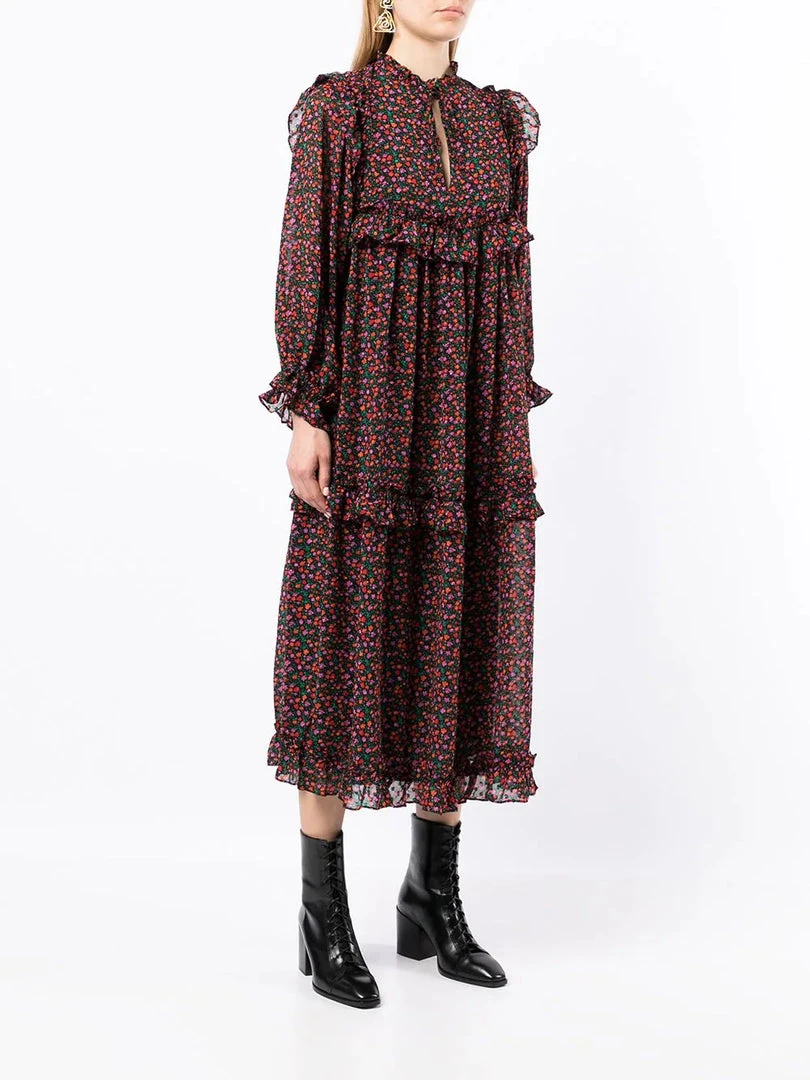 Stella Nova Clothing ‘Barbara’ Floral Print Midi Dress 5 Stella Nova Clothing ‘Barbara’ Floral Print Midi Dress