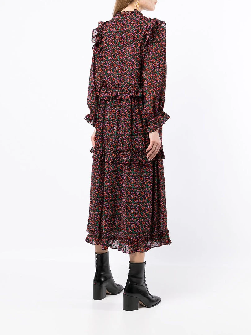 Stella Nova Clothing ‘Barbara’ Floral Print Midi Dress 6 Stella Nova Clothing ‘Barbara’ Floral Print Midi Dress