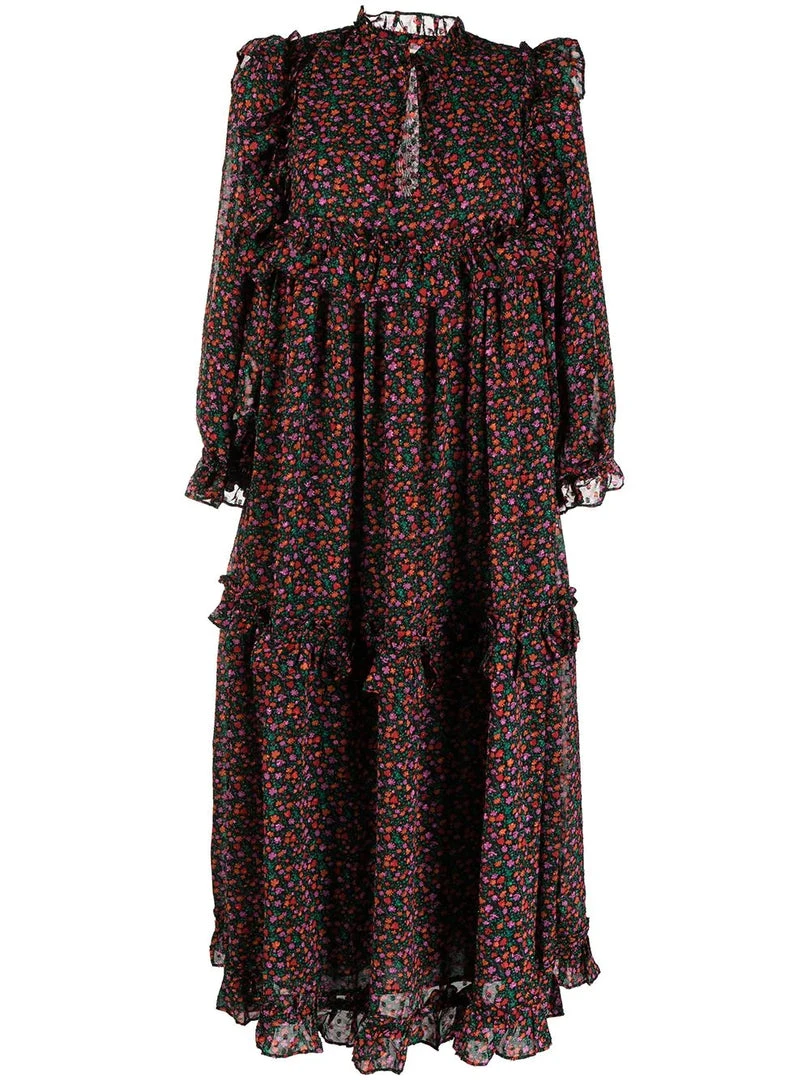 Stella Nova Clothing ‘Barbara’ Floral Print Midi Dress 3 Stella Nova Clothing ‘Barbara’ Floral Print Midi Dress