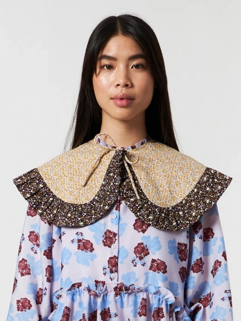 Stella Nova 'Inez' Floral Collar Accessories 5 Stella Nova 'Inez' Floral Collar Accessories