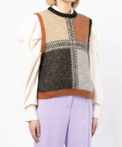 Stella Nova Clothing Brown 'Hallie May' Knit Vest