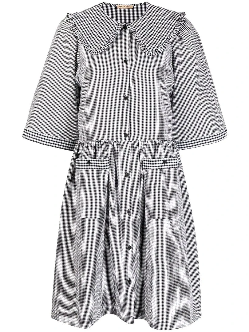 Stella Nova Clothing 'Priel Lou' Gingham Midi Dress 8 Stella Nova Clothing 'Priel Lou' Gingham Midi Dress