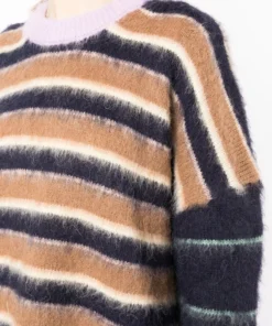 Stine Goya Oversized 'Lucs' Stripe Knit Sweater