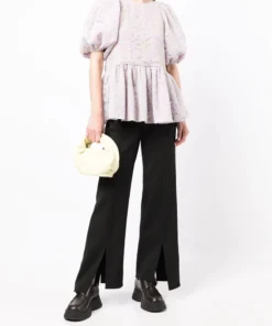Stine Goya Clothing 'Liw' Embroidered Peplum Blouse